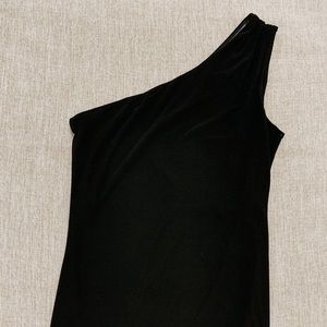 White House Black Market One Shoulder Tank Top